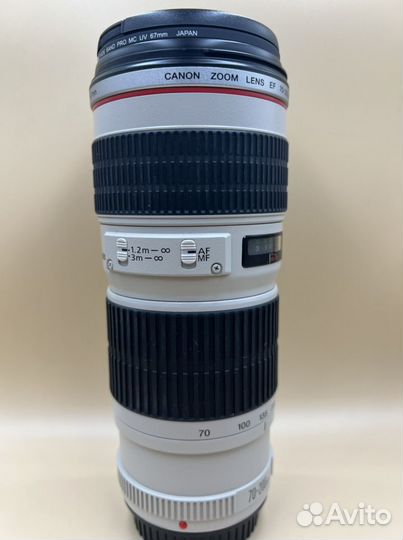 Canon ef 70-200 f/4L USM Как новый