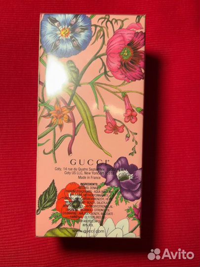 Gucci Flora gorgeous Gardenia 100ml оригинал