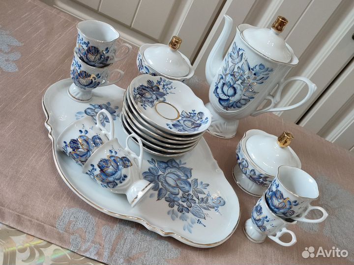 Кофейный сервиз Вербилки Гарднер Рассвет