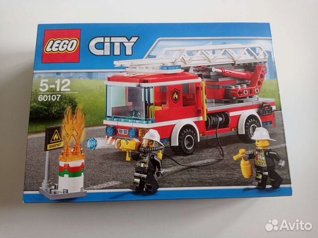 Lego City 60107 пожарная машина новый купить в Санкт-Петербурге ...