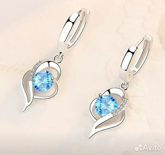 Серебряные серьги 925 пробы