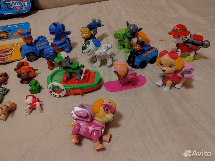Щенячий патруль, рюкзак, кепка, игрушки