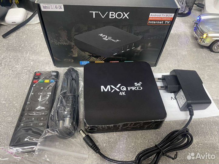 Android TV BOX MXQpro 4K/5G 8G+128G