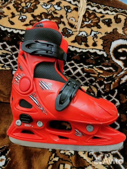 Коньки детские раздвижные 27-30 Nordway click