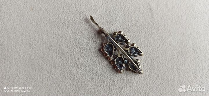 Брошь. Серебро