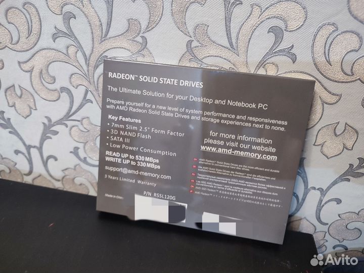 SSD диск AMD 120GB