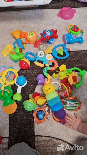 Погремушки пакетом новые