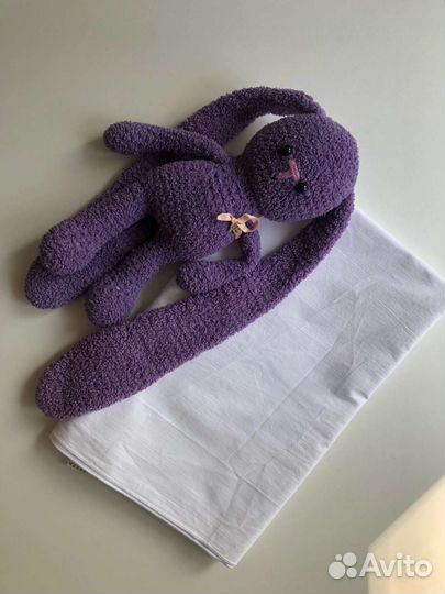 Белая простынь в кроватку mothercare 120*170