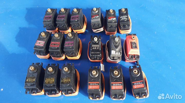 Сервомашинки сервоприводы на р/у модели машин