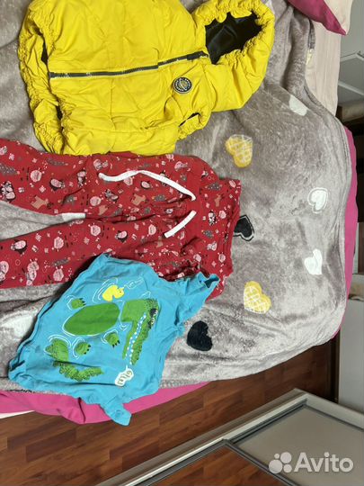Вещи пакетом на мальчика 92