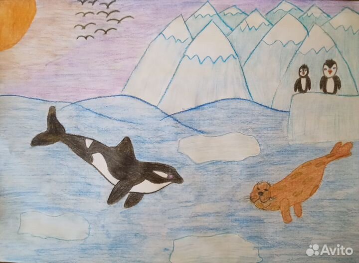 Рисунки в сад/школу на разные темы