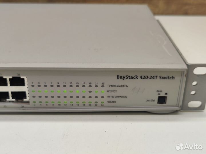 Коммутатор nortel BayStack 420-24T Switch