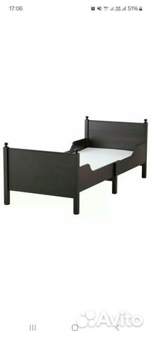 Детская кровать IKEA раздвижная купить в Санкт-Петербурге | Личные вещи ...