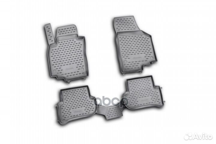 Коврики в салон skoda Yeti 03/2009, 4 шт. (по