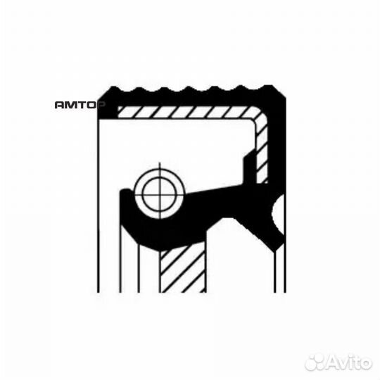 Corteco 12018754B Сальник распредвала LADA Largus