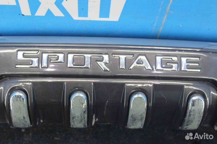 Накладка на бампер Kia Sportage (Киа Спортейдж) KM
