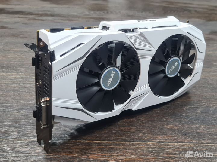 Видеокарта Asus GTX 1070 dual 8GB