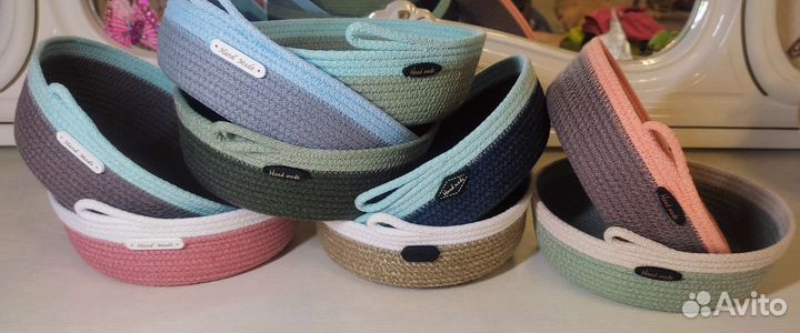 Корзинка для хранения ручной работы