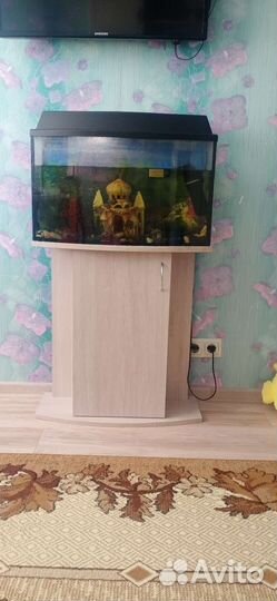 Аквариум с тумбой