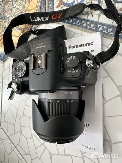 Зеркальный фотоаппарат panasonic lumix dms-g2k