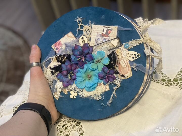 Фотоальбом ручной работы «Алиса» на заказ