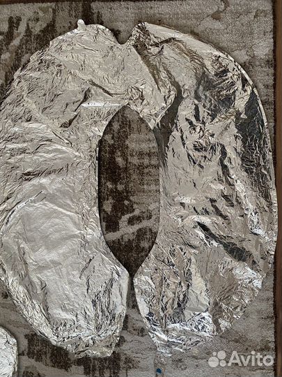 Фольгированные цифры