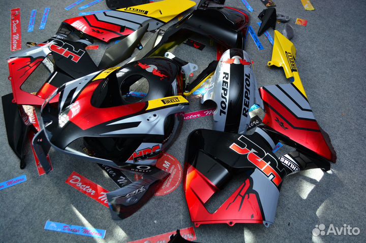 Пластик Honda cbr600rr 03-04 2003 2004 + перл