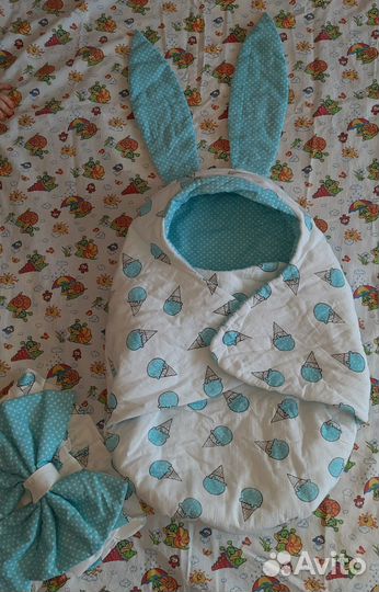 Спальный мешок-одеяло, кокон детский