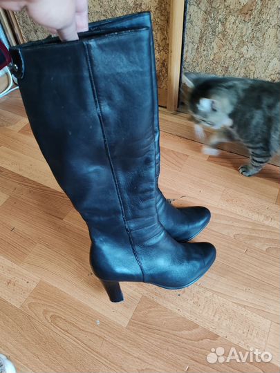 Сапоги женские натуральная кожа 42 размер