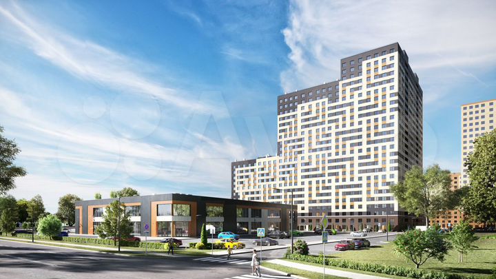 2-к. квартира, 51,3 м², 5/25 эт.