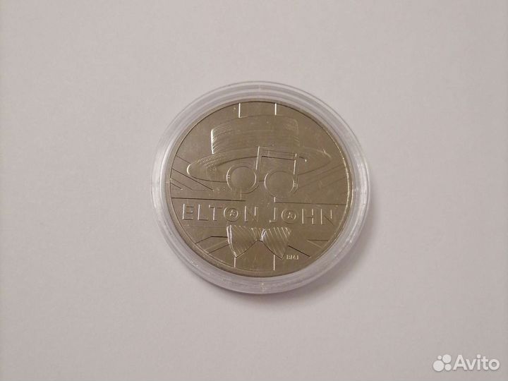 Монета Великобритания 5 фунтов 2020 год