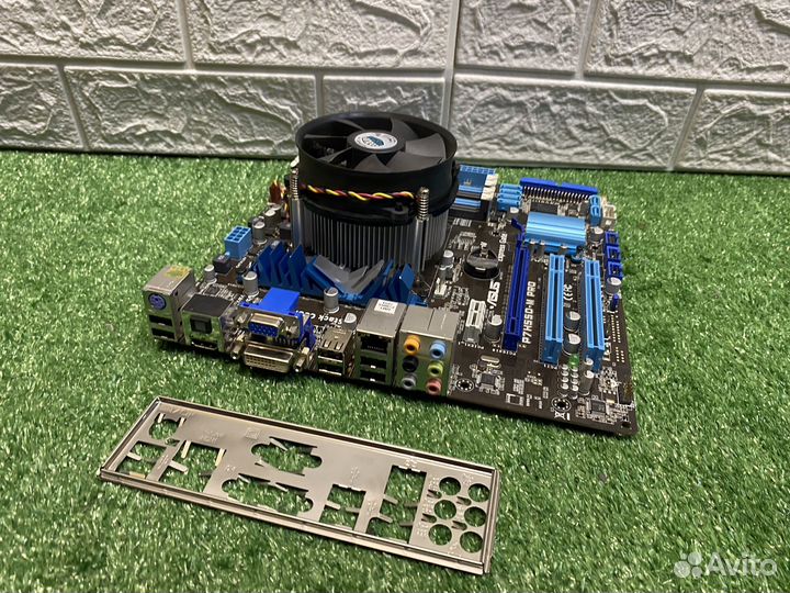 Asus P7H55D-M Pro/LGA 1156+i3-530+кулер