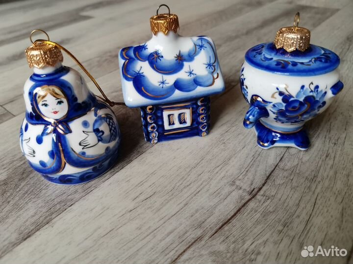 Набор елочных игрушек