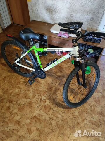 Велосипед на алюминевой раме univega ht 5200