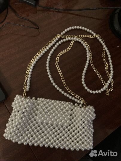 Сумка женская из бусин