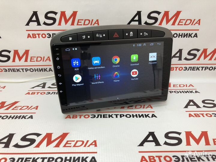 Магнитола android Peugeot 308,408 2010+