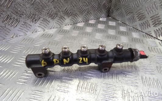 Топливная рампа дизельная ford focus 2 (6DN24BB01)