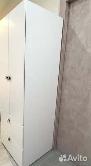Шкаф для одежды бу белый