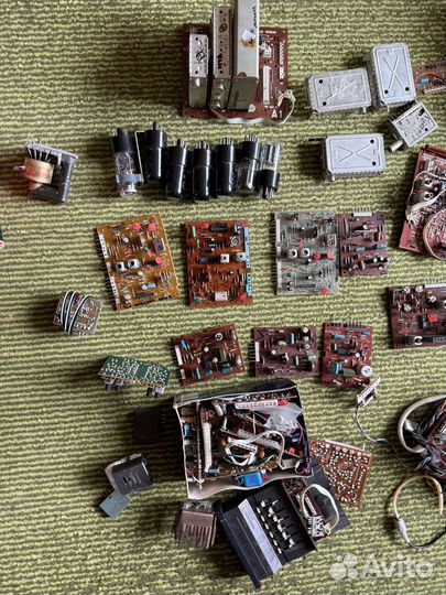 Радиодетали, радиозапчасти, платы СССР