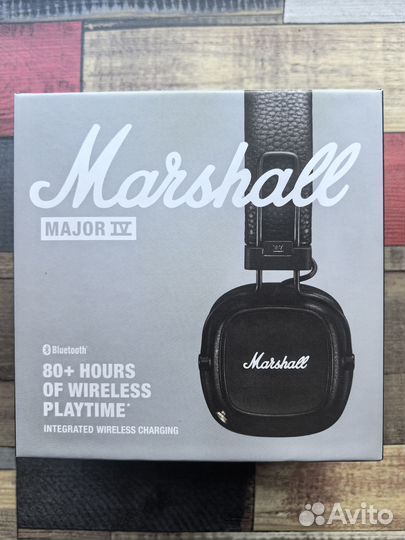 Marshall Major 4 Black & Brown Оригинал Гарантия