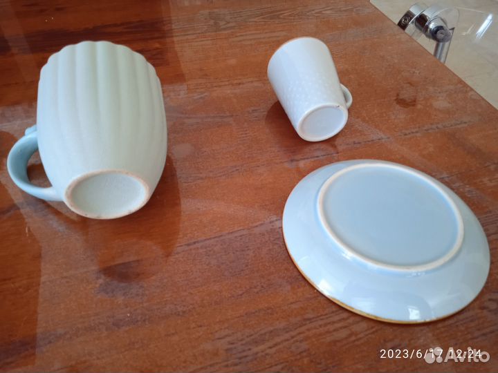 Чашка кофейная с блюдцем на 100мл