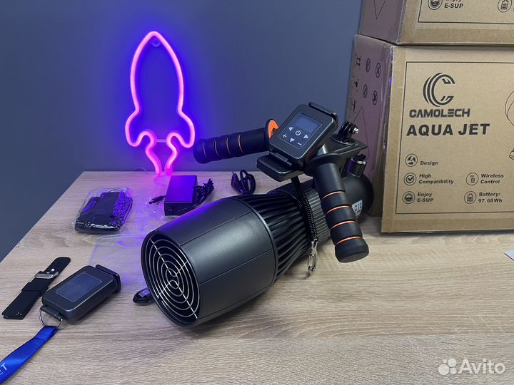 Мотор плавник для сапборда / подводный скутер