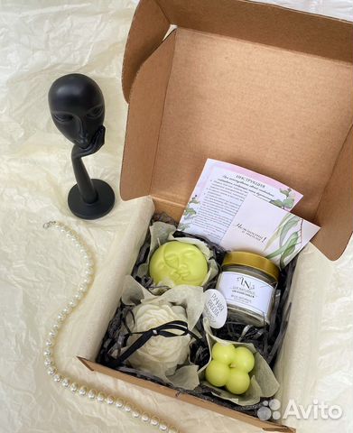 Подарочный набор из свечей