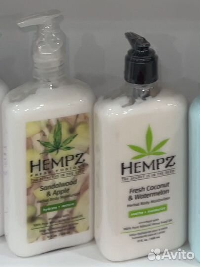 Лосьон для тела hempz,гели для душа