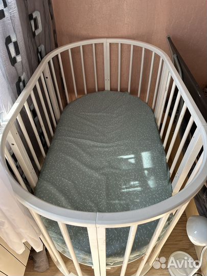 Детская овальная кроватка доствка бесплатная