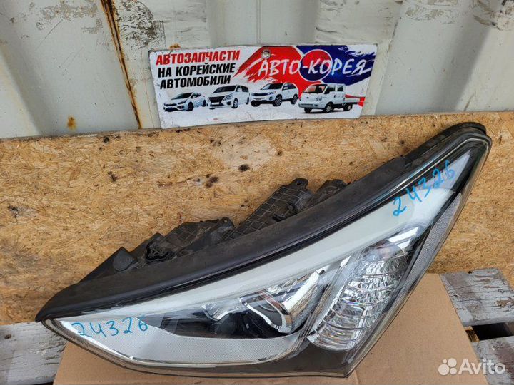 Фара передняя левая Hyundai Santa Fe 2012-2016