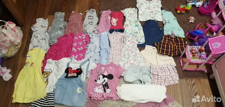 Вещи пакетом для девочки 92-98