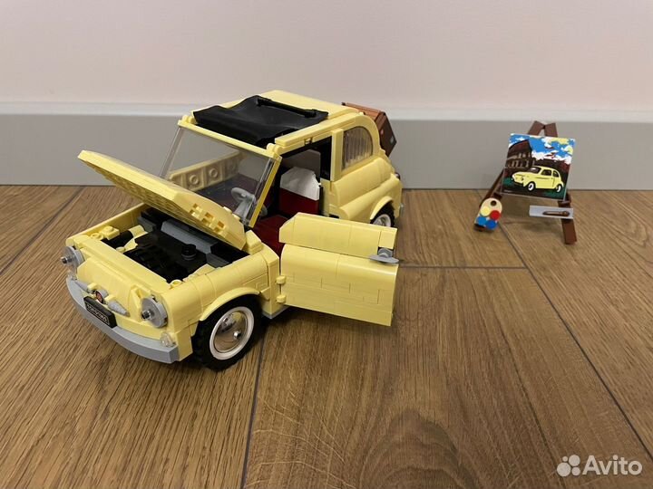 Аналог Lego 10271 Fiat 500