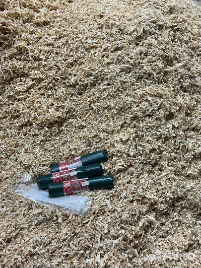 Стружка Опилки в мешках