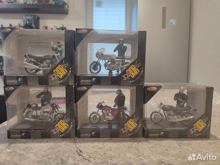 Модели мотоциклов Maisto Welly Jada Toys Solido
